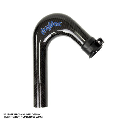 SkyVac gooseneck set for gutter cleaning