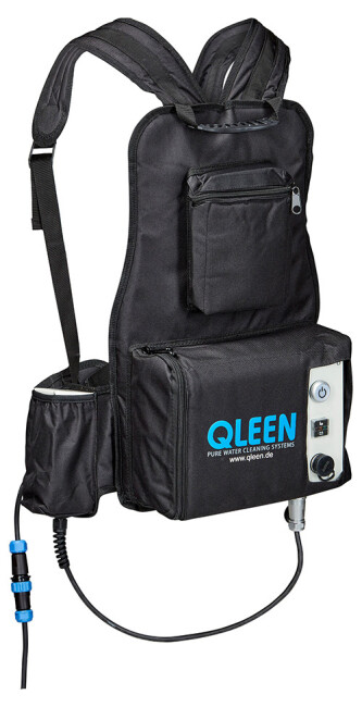 HAZARDOUS MATERIALS - ROTAQLEEN Q-Power Backpack System, including battery