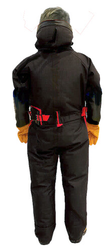IBIX Sander dust coverall
