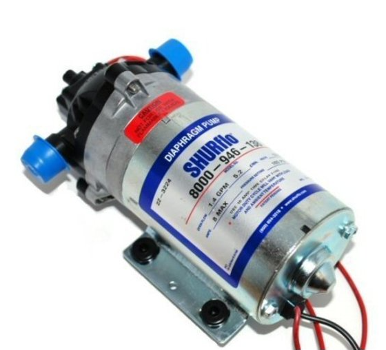 UNGER HydroPower RO XXL diaphragm pump Shurflo 19063