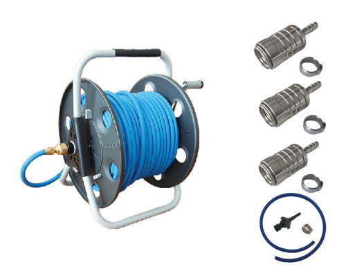 Professional set metal dispenser 50m 3/8"