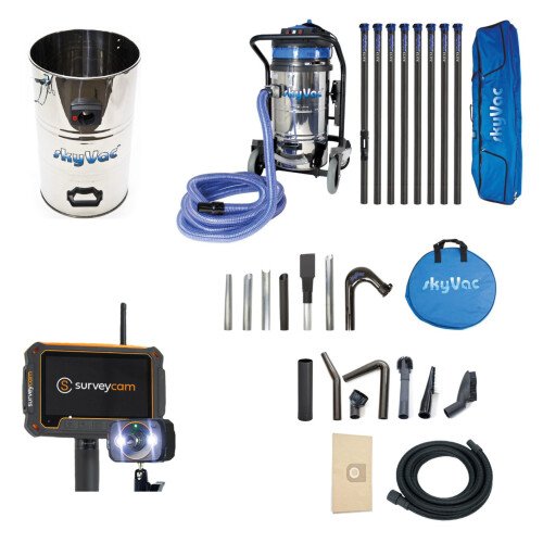 SkyVac Profi Bundle Intérieur et extérieur,...