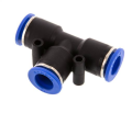 OSMOBIL Raccord enfichable en T 12 mm - 12 mm