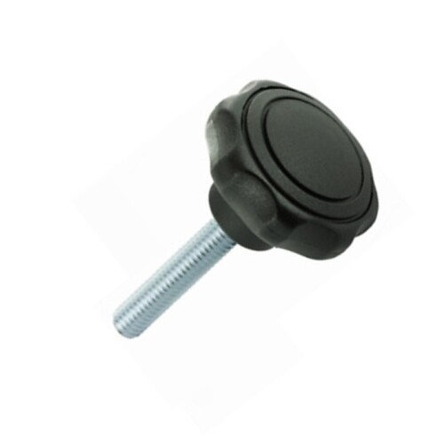 Star knob screw M6x12