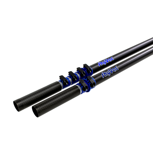 Set di aste di aspirazione telescopiche SkyVac per la pulizia di interni 8,5 m