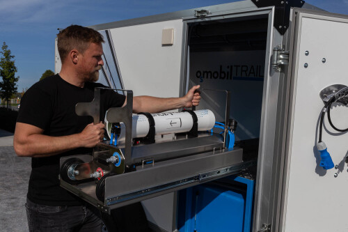 Sold out - OSMOBIL TRAILER trailer system for osmosis cleaning incl. high-pressure upgrade