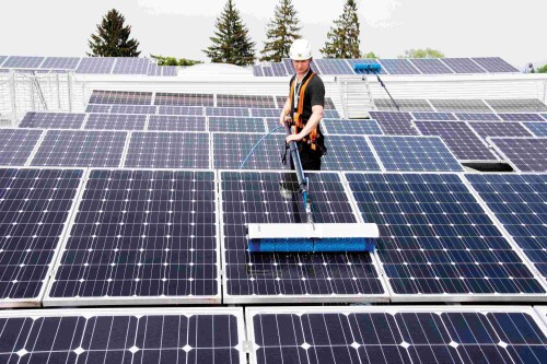 Profi-Set XL pour le nettoyage solaire