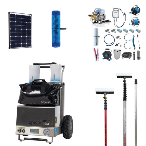 Set professionale XL per la pulizia solare