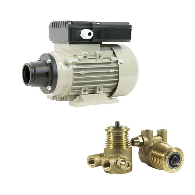 OSMOBIL PRO und CLASSIC Motor 370W 230V inkl. Pumpe, Kupplung & Klemmring