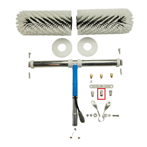 ROTAQLEEN Classic raccord droit à visser 1/8