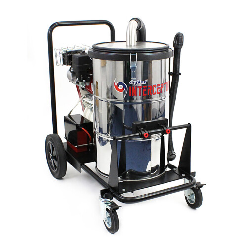 SkyVac Interceptor high-end set for gutter cleaning...