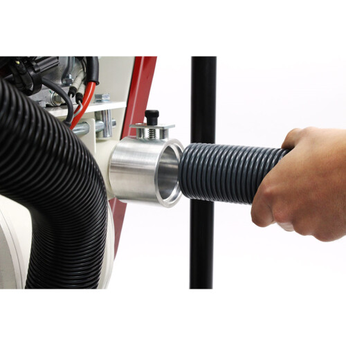 SkyVac Interceptor Kit haut de gamme pour le nettoyage des gouttières Moteur à essence 12 mètres