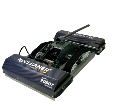 Robot de nettoyage solaire hyCLEANER solarROBOT compact...