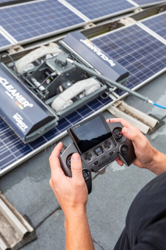 Zonnereinigingsrobot hyCLEANER solarROBOT compact Zonnereinigingsrobot 800 mm