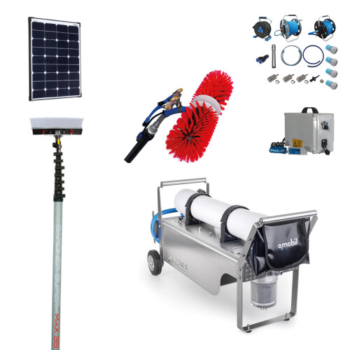 Kit professionnel pour le nettoyage solaire, y compris...