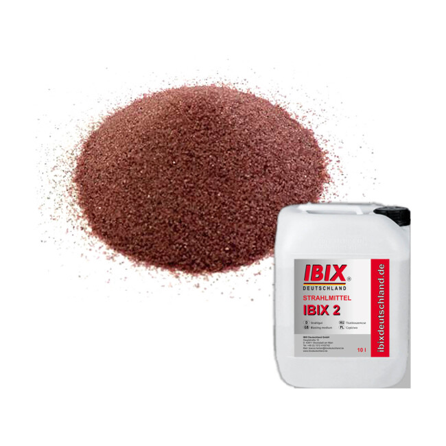 Contenitore di abrasivi per sabbiatura IBIX 2 á 25 kg