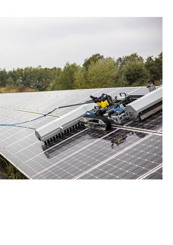 hyCLEANER solarROBOT pro Versatzanordnung für...