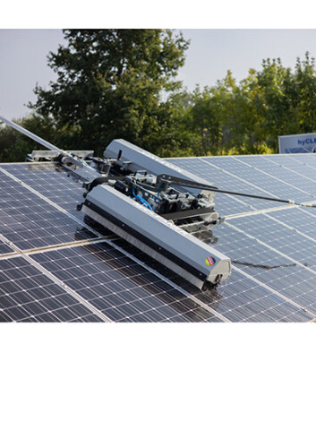 hyCLEANER solarROBOT pro Set Disposition...