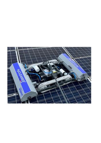 hyCLEANER solarROBOT pro Traktionslaufband Leder grau