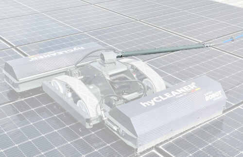 hyCLEANER solarROBOT guida tubo compatto