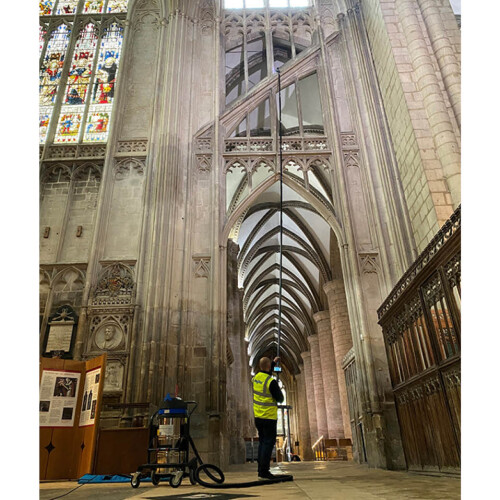 SkyVac professionele set voor interieurreiniging 12 meter