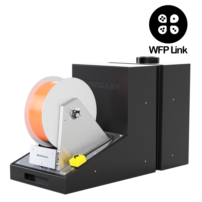 Purewash 270l vasca da incasso elettrica in acciaio inox rullo telecomando