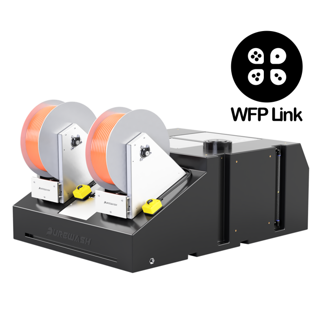 Purewash 560l inbouwtank elektrische roestvrijstalen roller 2 gebruikers radioafstandsbediening Safety First slang