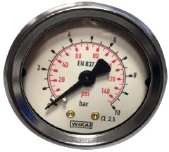 UNGER HydroPower RO Manometer Arbeitsdruck 17191