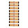 REACH-iT Bronze Pads 9 Stück für Rocker Radial 35 cm