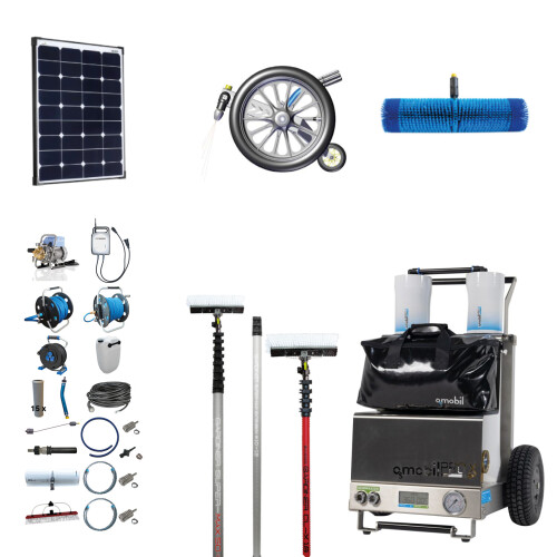 Professionele set XL voor zonnereiniging met...