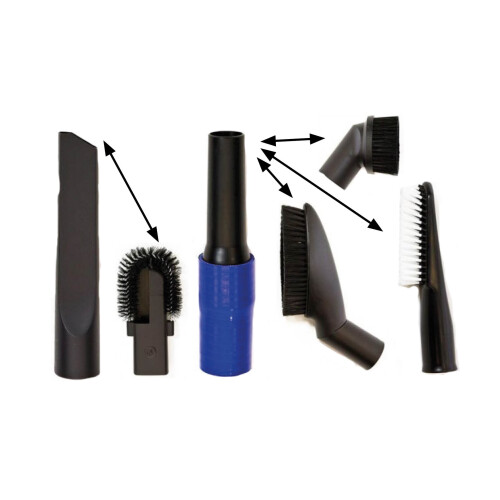 SkyVac 6-piece attachment set for interior cleaning