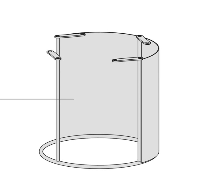 SkyVac Filter-Schutzkartusche für Profi-Set zur Dachrinnenreinigung