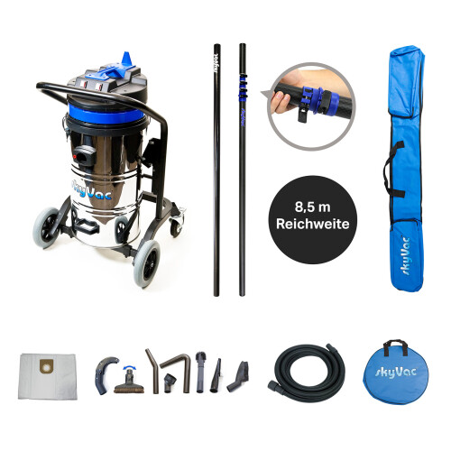 SkyVac Profi-Set zur Innenreinigung 8,5 m inkl....