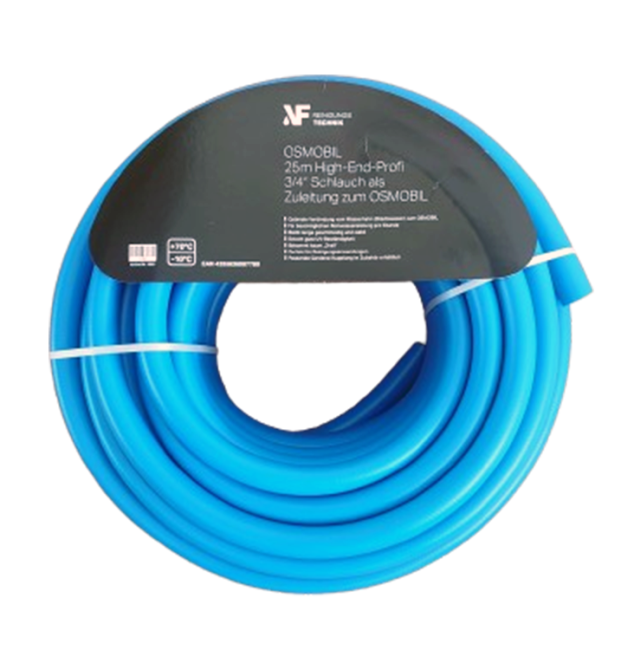 OSMOBIL 25m high-end professional 3/4" hose as supply line to the OSMOBIL