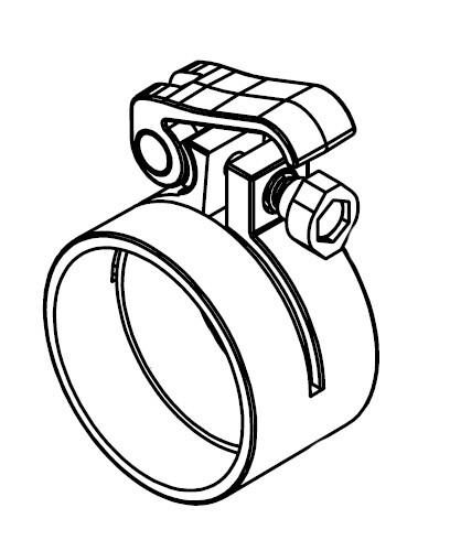 Collier de serrage pour lance télescopique SOLA-LITE VCTE