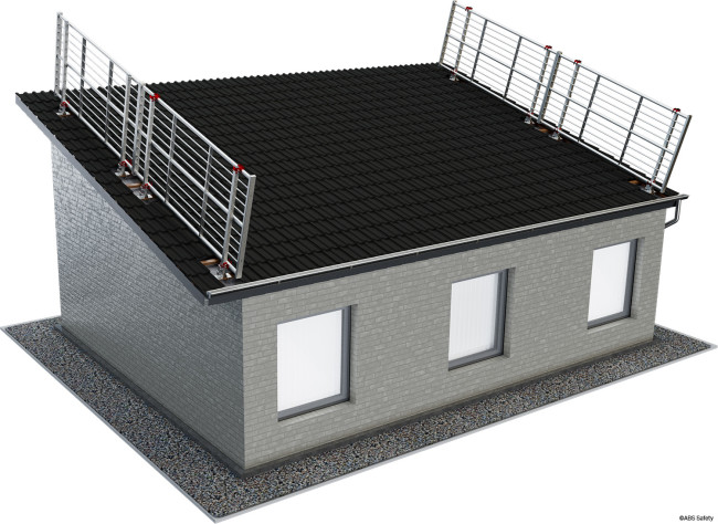ABS Mobile Guard Pro Ortgang Schutzgeländer 4,8 Meter