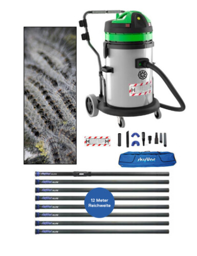 SkyVac professional set for removing oak processionary...