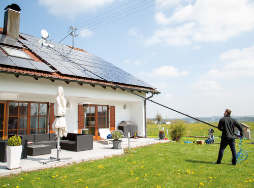 SOLA-TECS C 400 mm Solarreinigungsgerät 300 Liter pro Stunde