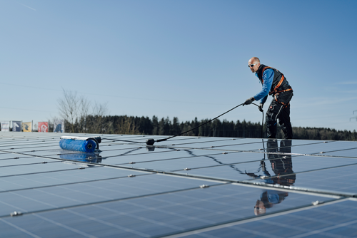 SOLA-TECS C 400 mm solar cleaning device 300 liters per hour