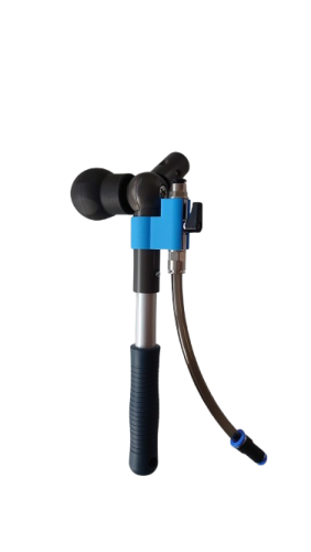 QLEEN handle with stopcock