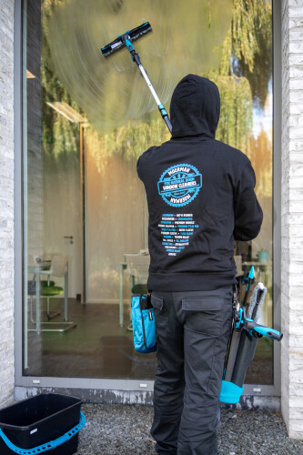 MOERMAN professional bucket black with turquoise handle 22L