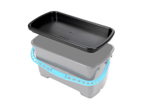 MOERMAN lid (black) for bucket 22L