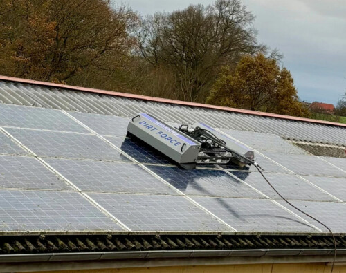 hyCLEANER solarROBOT pro rimuove i licheni Idropulitrice...