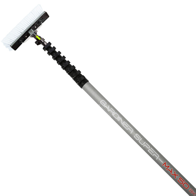 GARDINER SUPER MAX 50 15,00 Meter 3K Carbon Profi Teleskopstange Gebraucht