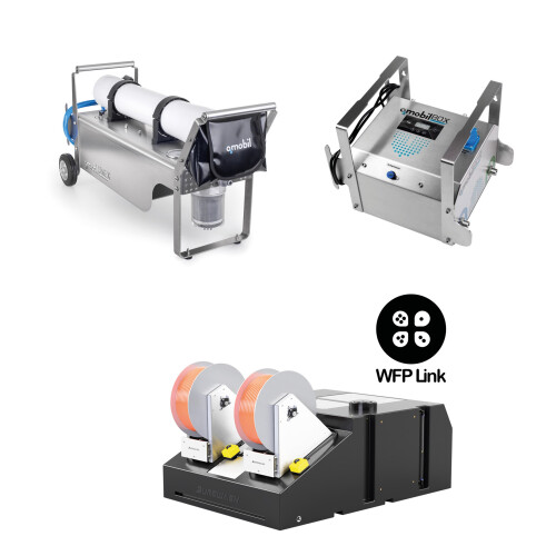 Professional vehicle installation set for osmosis cleaning