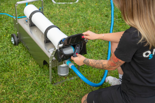 OSMOBIL ONE X mobile Osmoseanlage für das Reinigen mit Reinwasser