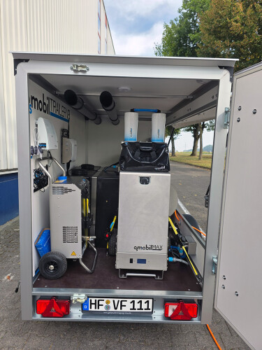 OSMOBIL TRAILER V3 Anhängersystem für die PV- und Glasreinigung