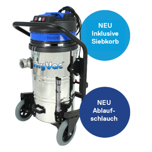 SkyVac Profi-Set zur Dachrinnenreinigung 12 Meter Vorführgerät