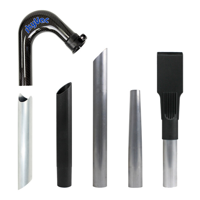 SkyVac attachment set for ELITE pole system for gutter cleaning