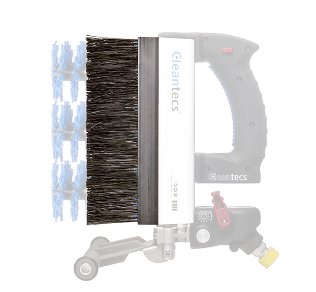 Bürstenbesen-Set für Lamellenreiniger LR-180-GTR Spritzschutz